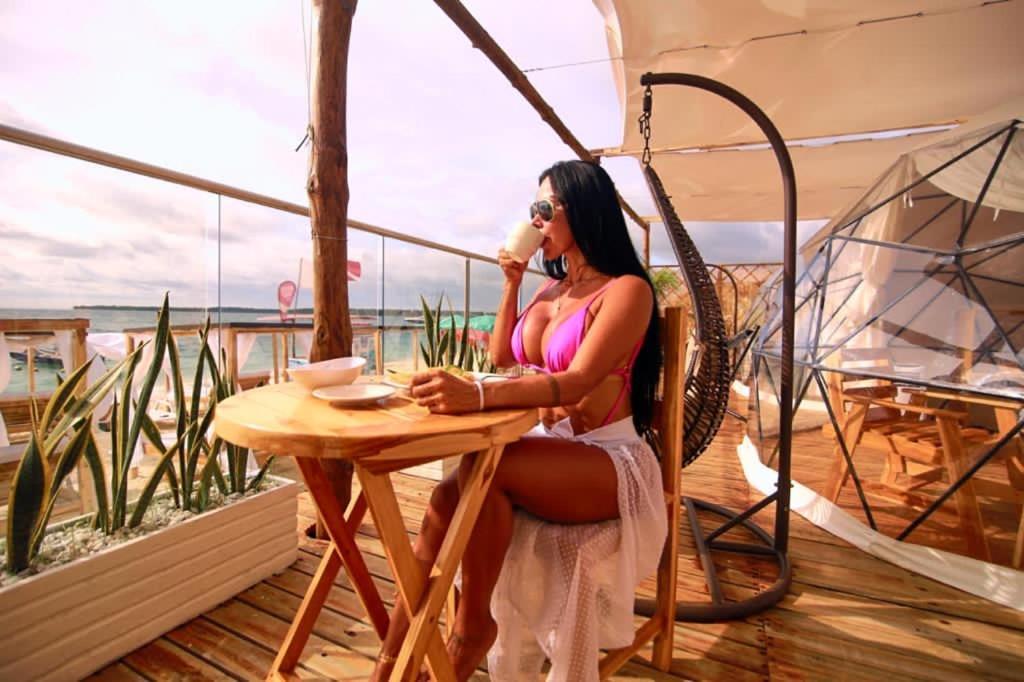 La Cabana Glamping Geronimo 布兰卡滩 外观 照片
